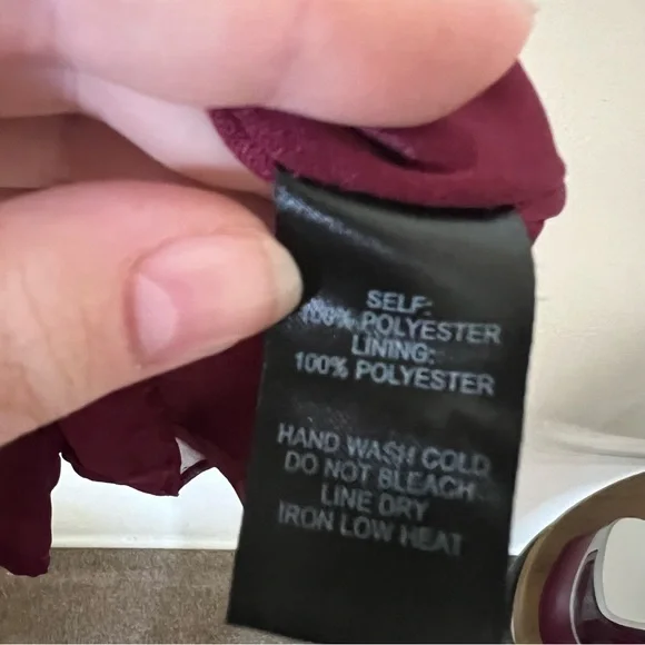 Lulus | Luck and Love Burgundy Three-Quarter Sleeve Romper - Picture 6 of 8